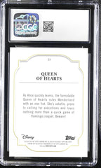 2024 Topps Disney Chrome Sapphire Queen of Hearts 21 CGC 10Graded Non - Sports Cards