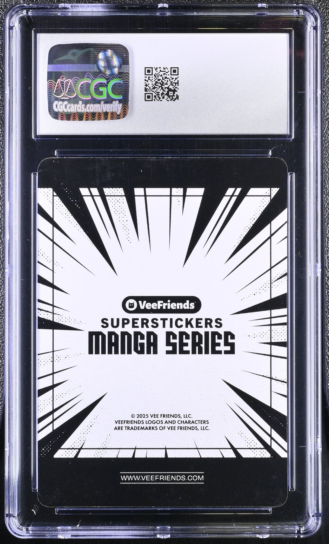 2025 VeeFriends Super Stickers Manga Series Aspiring Alpaca CGC 8.5 Secondary image
