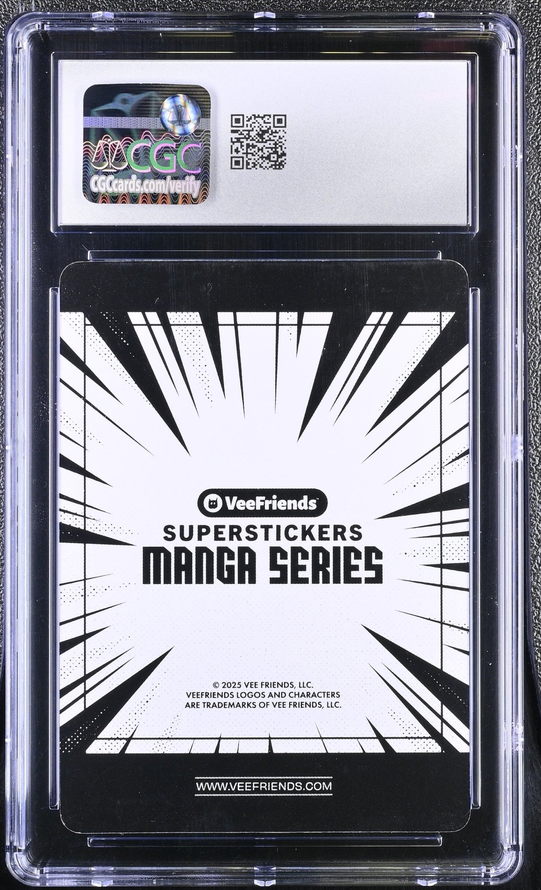 2025 Veefriends Super Stickers: Manga Helpful Hippo CGC 9 Secondary image