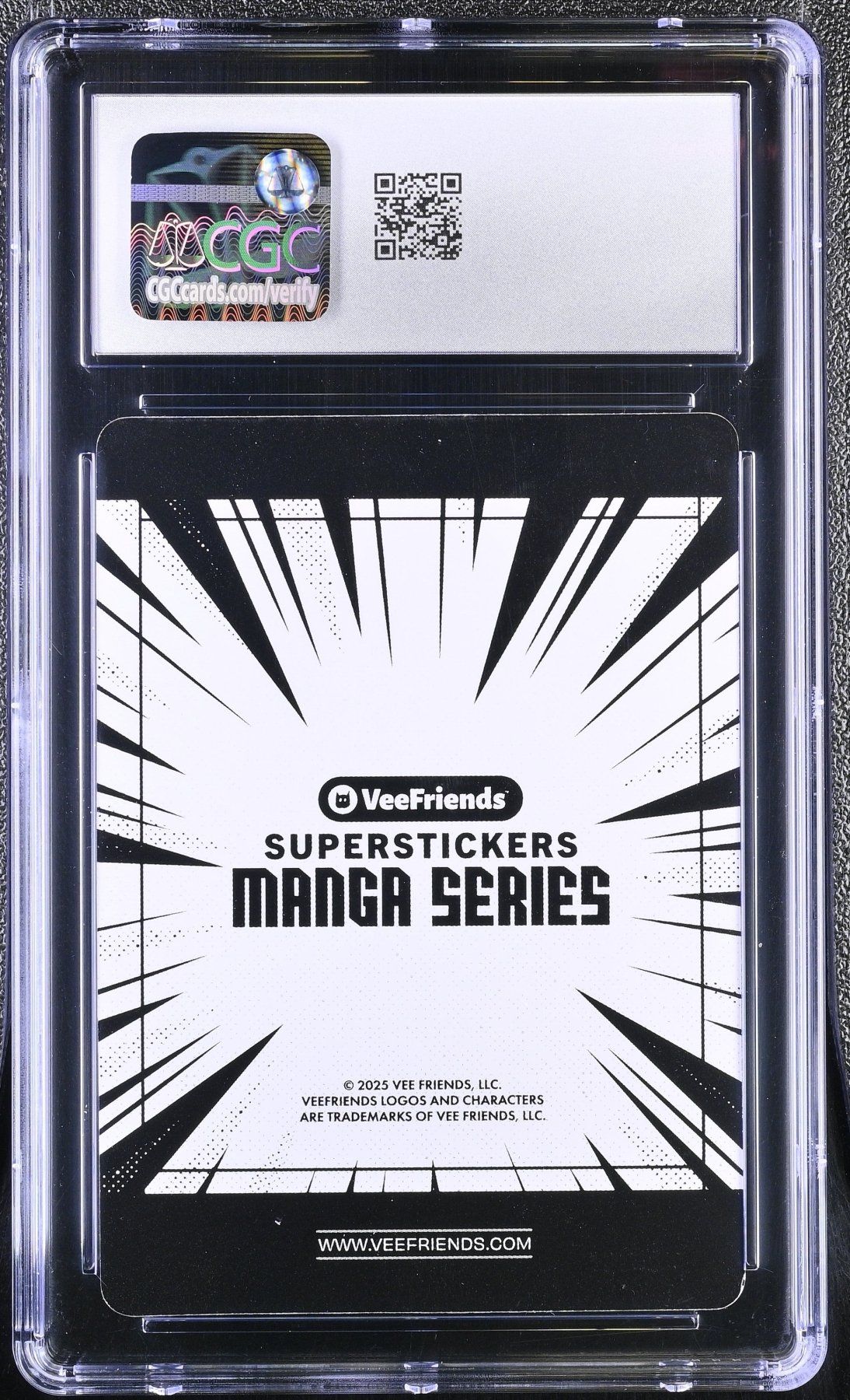 2025 Veefriends Super Stickers: Manga Notorious Ninja CGC 9Graded Sports Cards