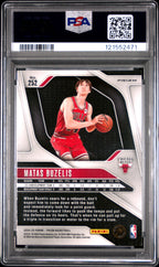 2024-25 Panini Prizm Matas Buzelis #252 Green Prizm RC Rookie PSA 10