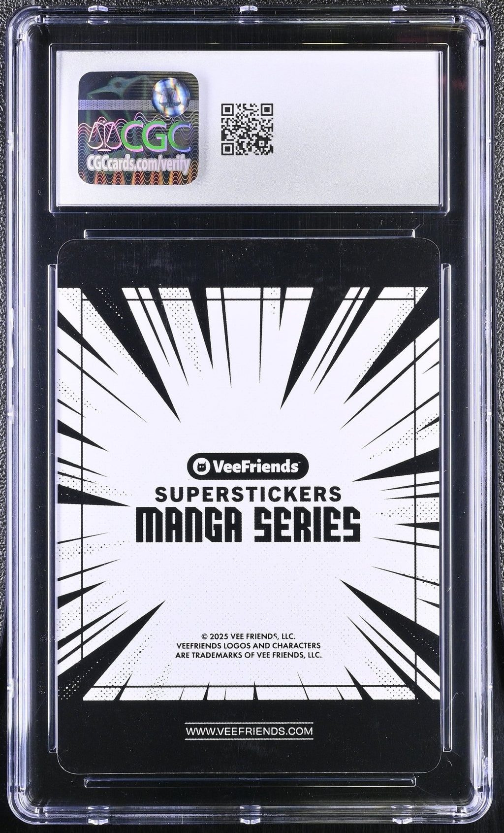 2025 VeeFriends Super Stickers Manga Series Forever Phoenix CGC 9Graded Sports Cards