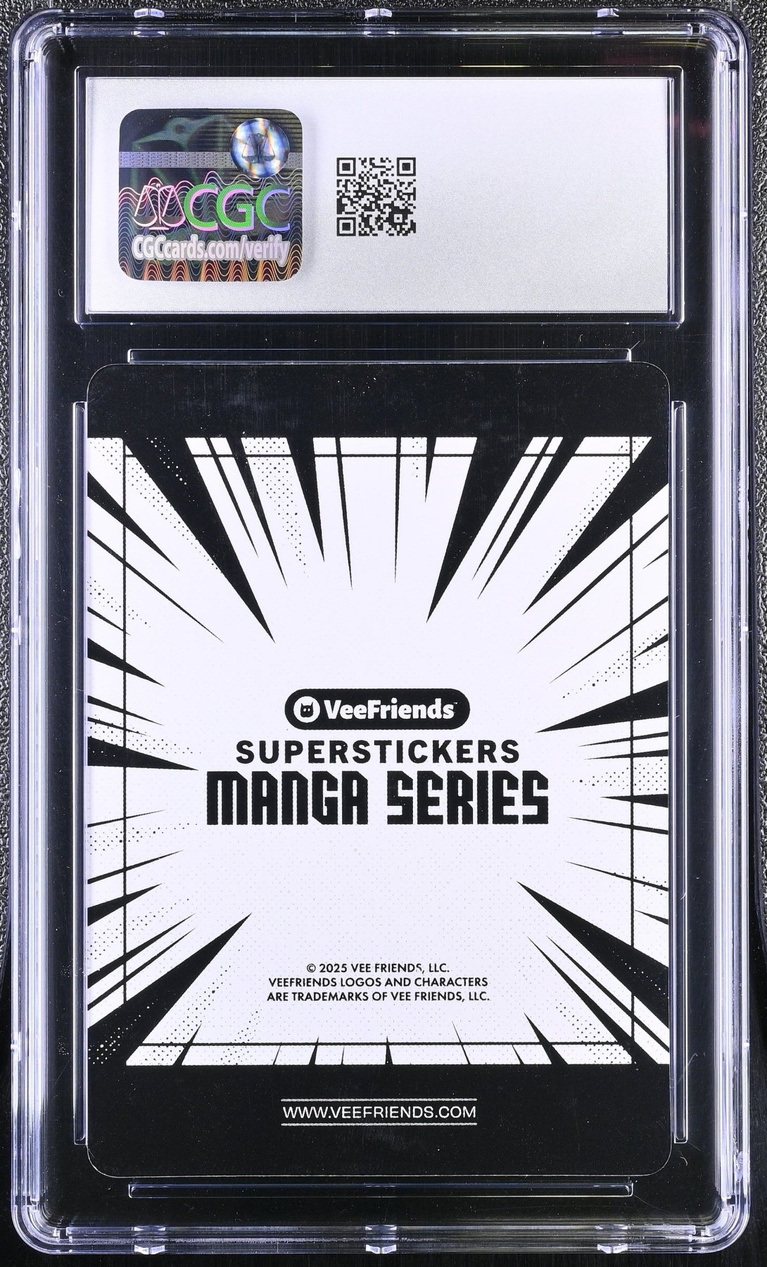 2025 VeeFriends Super Stickers Manga Series Forever Phoenix CGC 9Graded Sports Cards