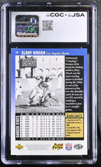 1997 Upper Deck Legends Elroy Hirsch 39 Hand Signed Auto CGC AuthenticGraded Sports Cards