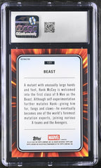 2025 Topps Marvel Chrome Beast Refractor 177 CGC 9.5Graded Non - Sports Cards