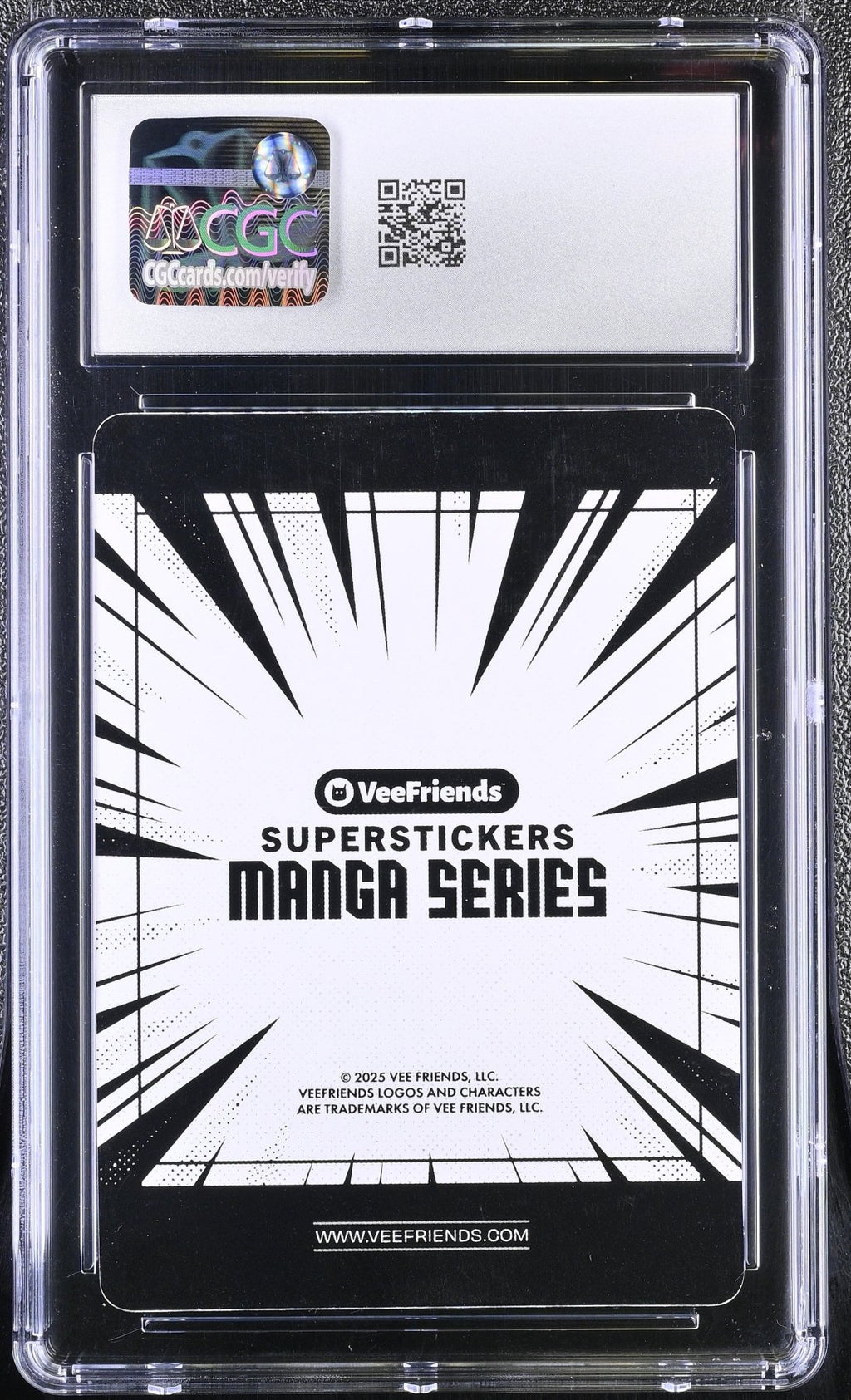 2025 Veefriends Super Stickers: Manga Bullish Bull CGC 9Graded Sports Cards