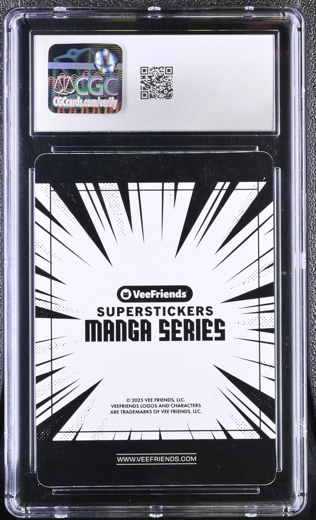 2025 Veefriends Super Stickers: Manga Bullish Bull CGC 9Graded Sports Cards