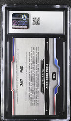 2025 Topps Chrome Sapphire UFC Piera Rodriguez 135 Green 43/75 CGC 8.5Graded Sports Cards