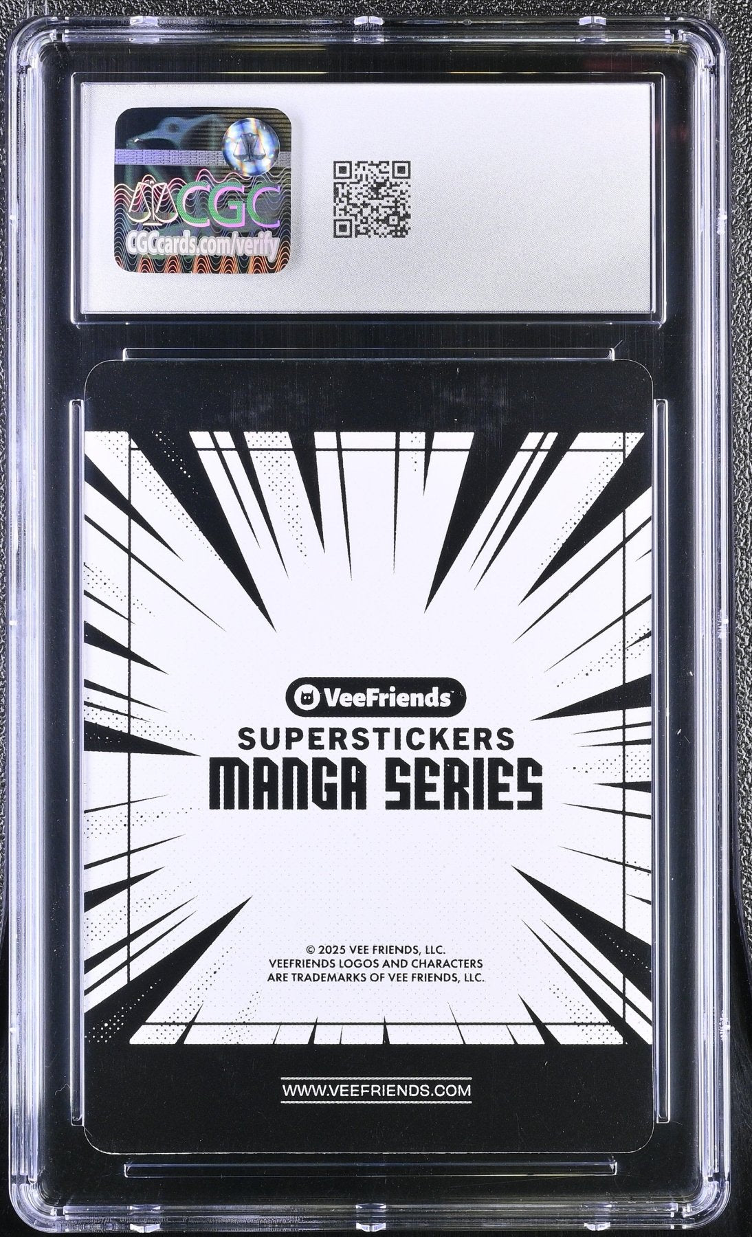 2025 Veefriends Super Stickers: Manga Considerate Cowboy CGC 10 Secondary image