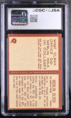 1967 Philadelphia Football Merlin Olsen 94 Hand Signed Auto CGC AuthenticGraded Sports Cards