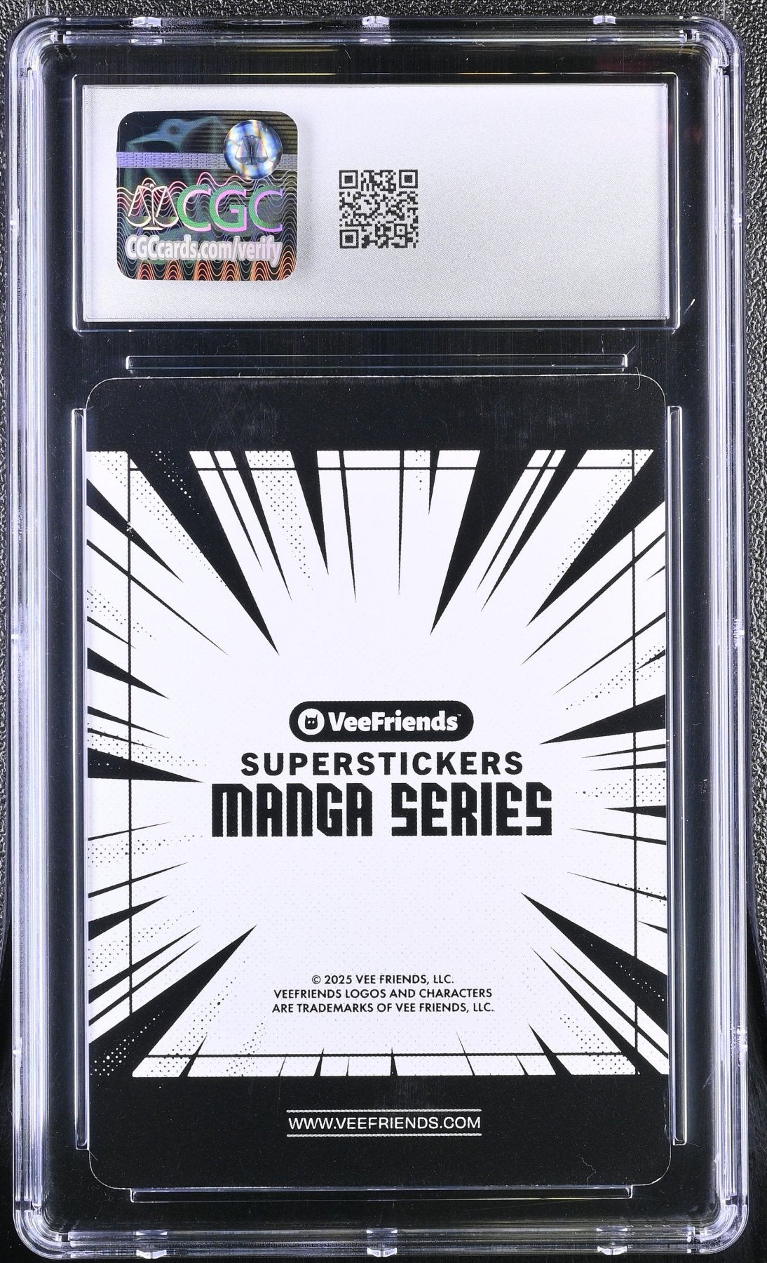 2025 Veefriends Super Stickers: Manga Hungry Hammerhead CGC 8Graded Sports Cards