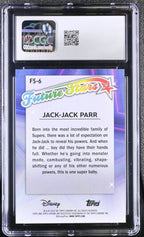 2024 Topps Disney Chrome Jack - Jack Parr Future Stars FS - 6 CGC 9Graded Non - Sports Cards