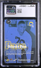 1997 Skybox Premium Orlando Pace 237 Hand Signed Auto Rookie CGC AuthenticGraded Sports Cards