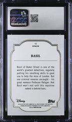 2024 Topps Chrome Disney Basil Refractor 42 CGC 8.5Non - Sports Cards