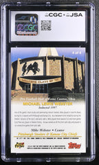 1997 Topps Hall Of Fame Autographs Mike Webster Hand Signed Auto CGC AuthenticGraded Sports Cards
