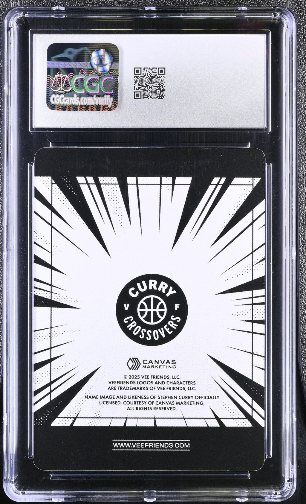 2025 Veefriends Super Manga Adventurous Astronaut Curry Crossovers CGC 10Graded Sports Cards