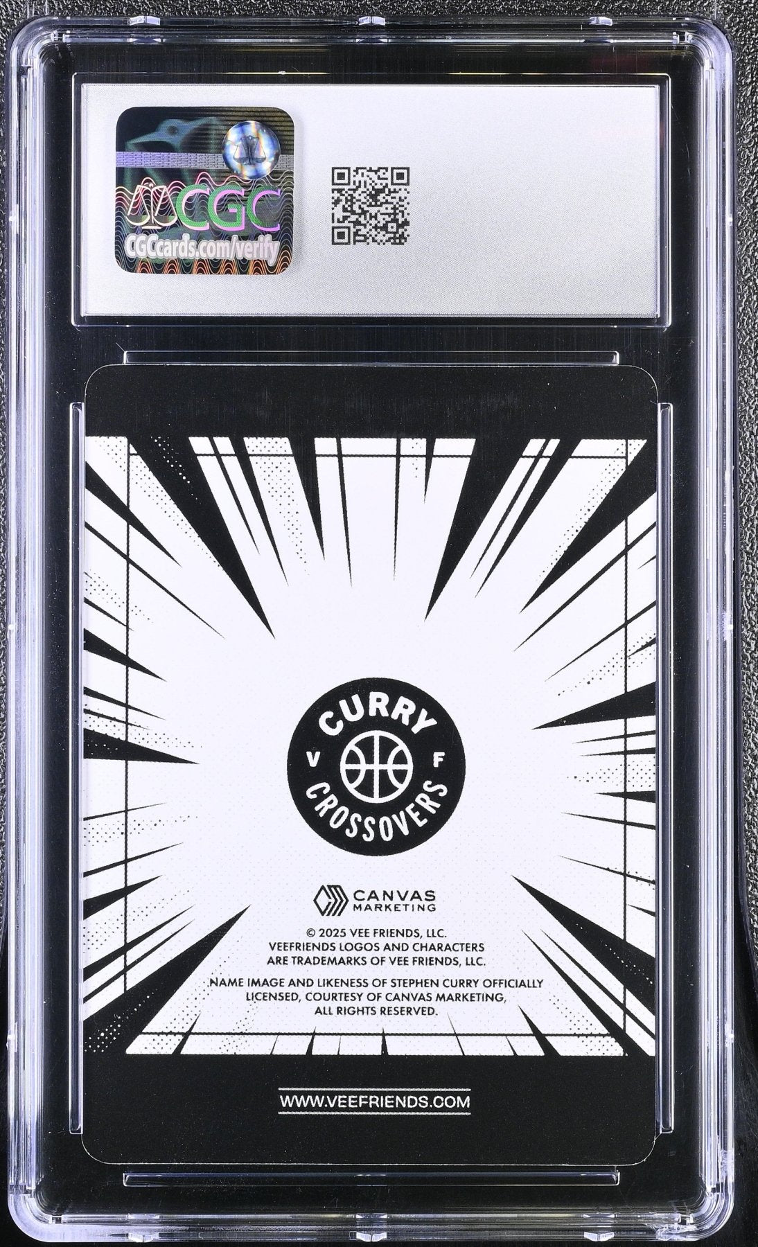 2025 Veefriends Super Manga Adventurous Astronaut Curry Crossovers CGC 10Graded Sports Cards