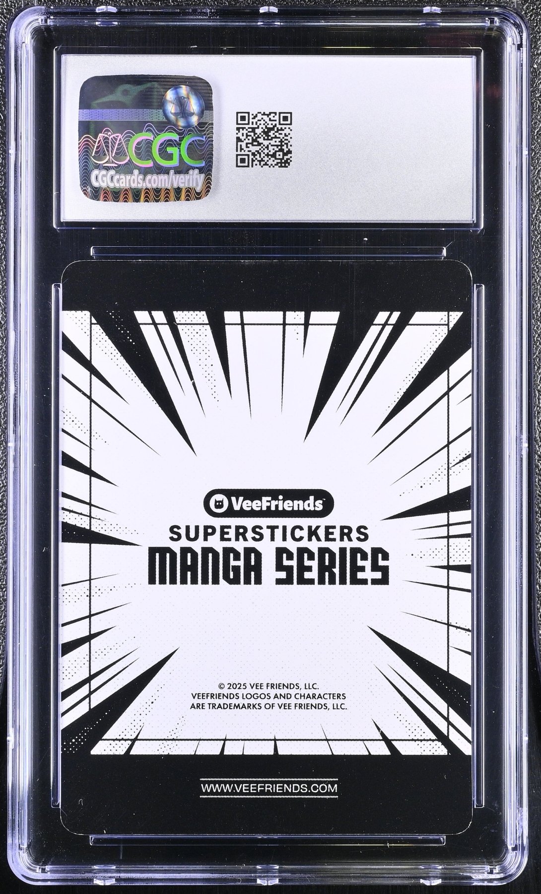 2025 VeeFriends Super Stickers Manga Series Genuine Giraffe CGC 9.5Graded Sports Cards
