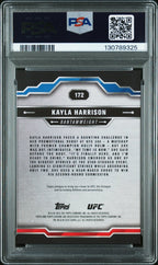 2025 Topps Chrome Sapphire UFC Kayla Harrison 172 Purple 07/10 PSA 10Graded Sports Cards
