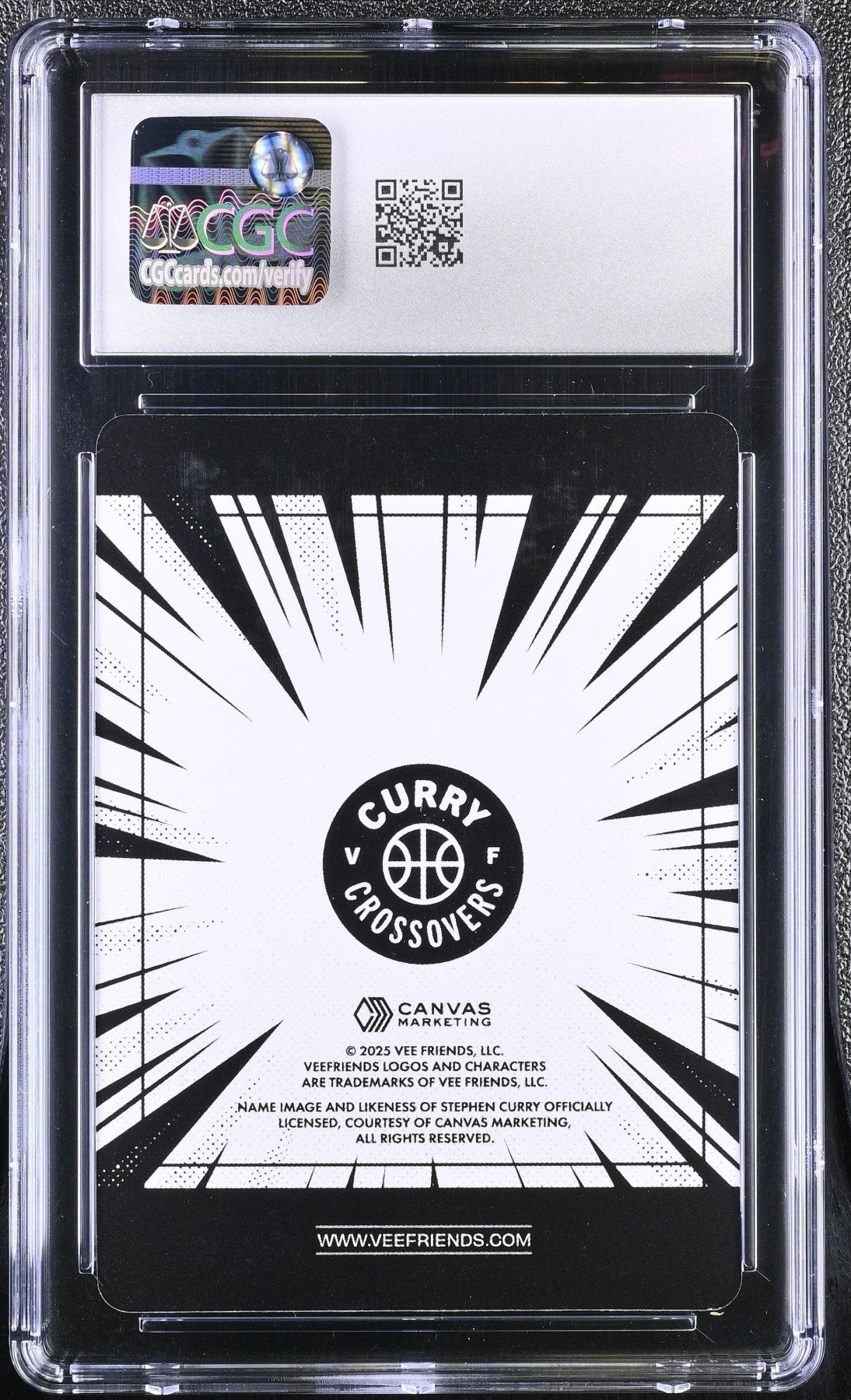2025 Veefriends Super Stickers: Manga Tremendous Tiger Curry Crossovers CGC 9.5 Secondary image