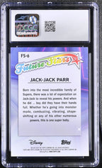 2024 Topps Disney Chrome Jack - Jack Parr Future Stars FS - 6 CGC 9Graded Non - Sports Cards