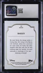 2024 Topps Chrome Disney Bailey Refractor 108 CGC 9Non - Sports Cards