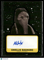 2019 Topps Star Wars Rise Of Skywalker Gwellis Bagnoro/Arti Shah /99 Auto A - ASNon - Sports Cards