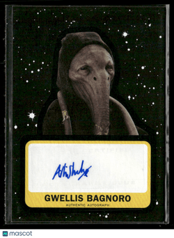 2019 Topps Star Wars Rise Of Skywalker Gwellis Bagnoro/Arti Shah /99 Auto A - ASNon - Sports Cards