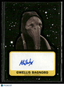 2019 Topps Star Wars Rise Of Skywalker Gwellis Bagnoro/Arti Shah /99 Auto A - ASNon - Sports Cards