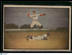 1953 Bowman Color Pee Wee Reese #33 Good-Fair *Light Crease*