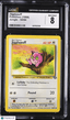 1999 Pokemon Jigglypuff 54/64 54/64 CGC 8Graded TCG/CCG