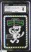 2025 Veefriends Super Stickers: Manga Likable Leopard Black & White CGC 8Graded Non - Sports Cards