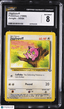 1999 Pokemon Jigglypuff 54/64 54/64 CGC 8Graded TCG/CCG