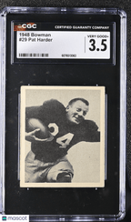 1948 Bowman Football Pat Harder 29 CGC 3.5Graded Sports Cards