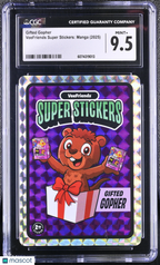 2025 VeeFriends Super Stickers Manga Series Gifted Gopher CGC 9.5Graded Sports Cards