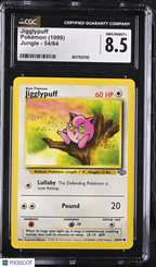 1999 Pokemon Jigglypuff 54/64 54/64 CGC 8.5Graded TCG/CCG