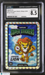 2025 Veefriends Super Stickers: Manga Logical Lion /399 Manga Clouds CGC 8.5Graded Non - Sports Cards