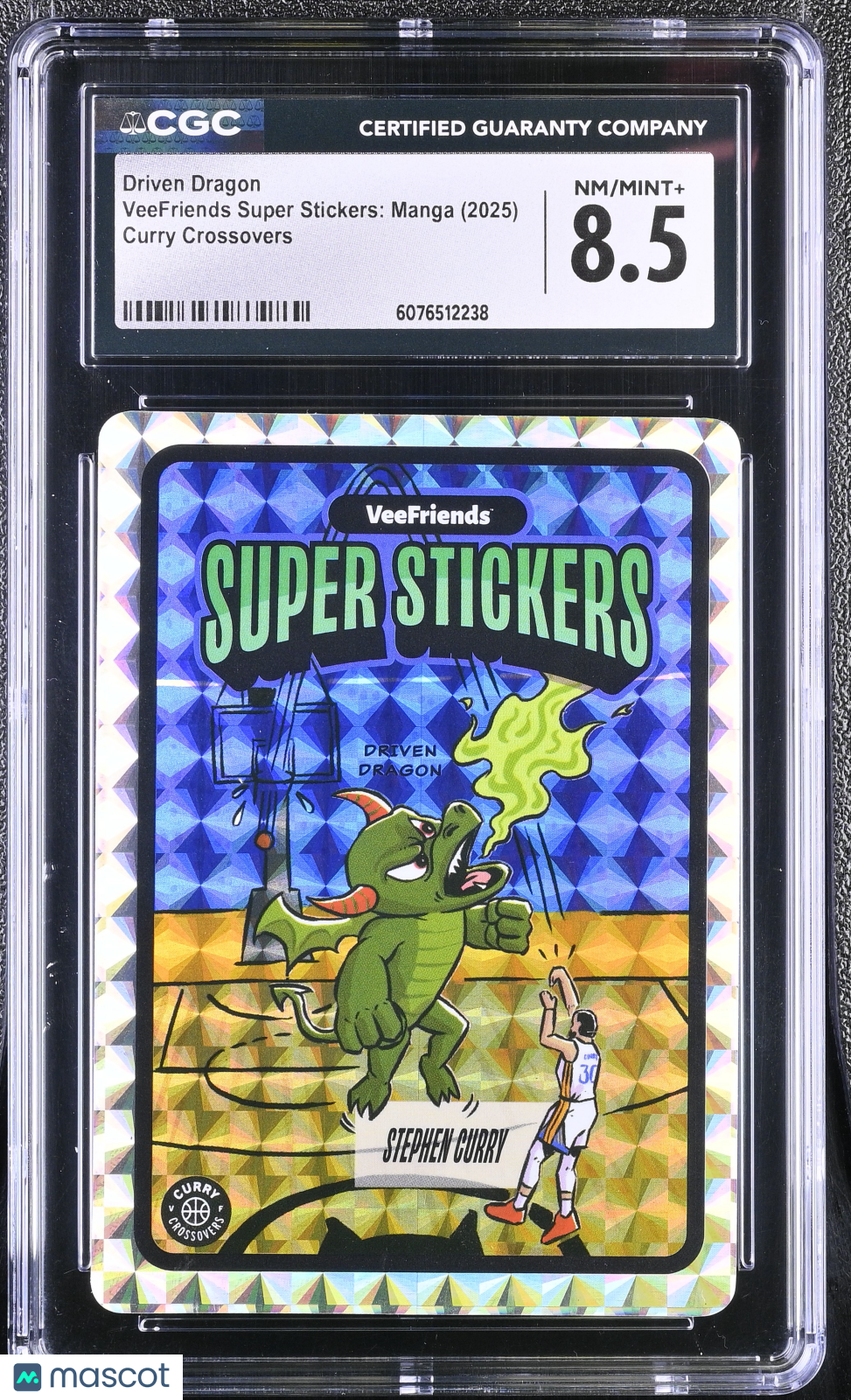 2025 Veefriends Super Stickers: Manga Driven Dragon Curry Crossovers CGC 8.5Graded Sports Cards