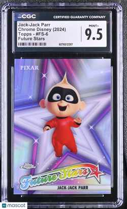 2024 Topps Disney Chrome Jack-Jack Parr Future Stars #FS-6 CGC 9.5
