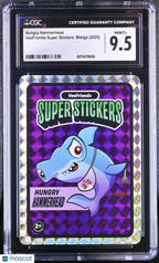 2025 VeeFriends Super Stickers Manga Series Hungry Hammerhead CGC 9.5Graded Sports Cards