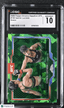 2025 Topps Chrome Sapphire UFC Iasmin Lucindo 130 Green CGC 10Graded Sports Cards