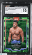 2025 Topps Chrome Sapphire UFC Alonzo Menifield 159 Green 04/75 CGC 10Graded Sports Cards