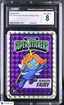 2025 Veefriends Super Stickers: Manga Fearless Fairy CGC 8Graded Sports Cards