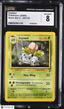 2000 Pokemon Ivysaur 44/130 44/130 CGC 8Graded TCG/CCG