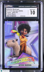 2024 Topps Disney Chrome Antonio Madrigal Future Stars FS - 10 CGC 10Graded Non - Sports Cards