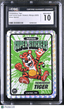 2025 Veefriends Super Stickers: Manga Tremendous Tiger /99 Green Splash CGC 10Non - Sports Cards