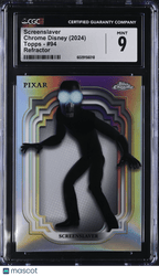 2024 Topps Chrome Disney Screenslaver Refractor 94 CGC 9Non - Sports Cards