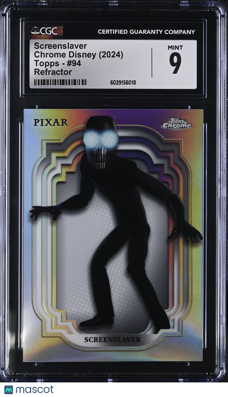 2024 Topps Chrome Disney Screenslaver Refractor 94 CGC 9Non - Sports Cards