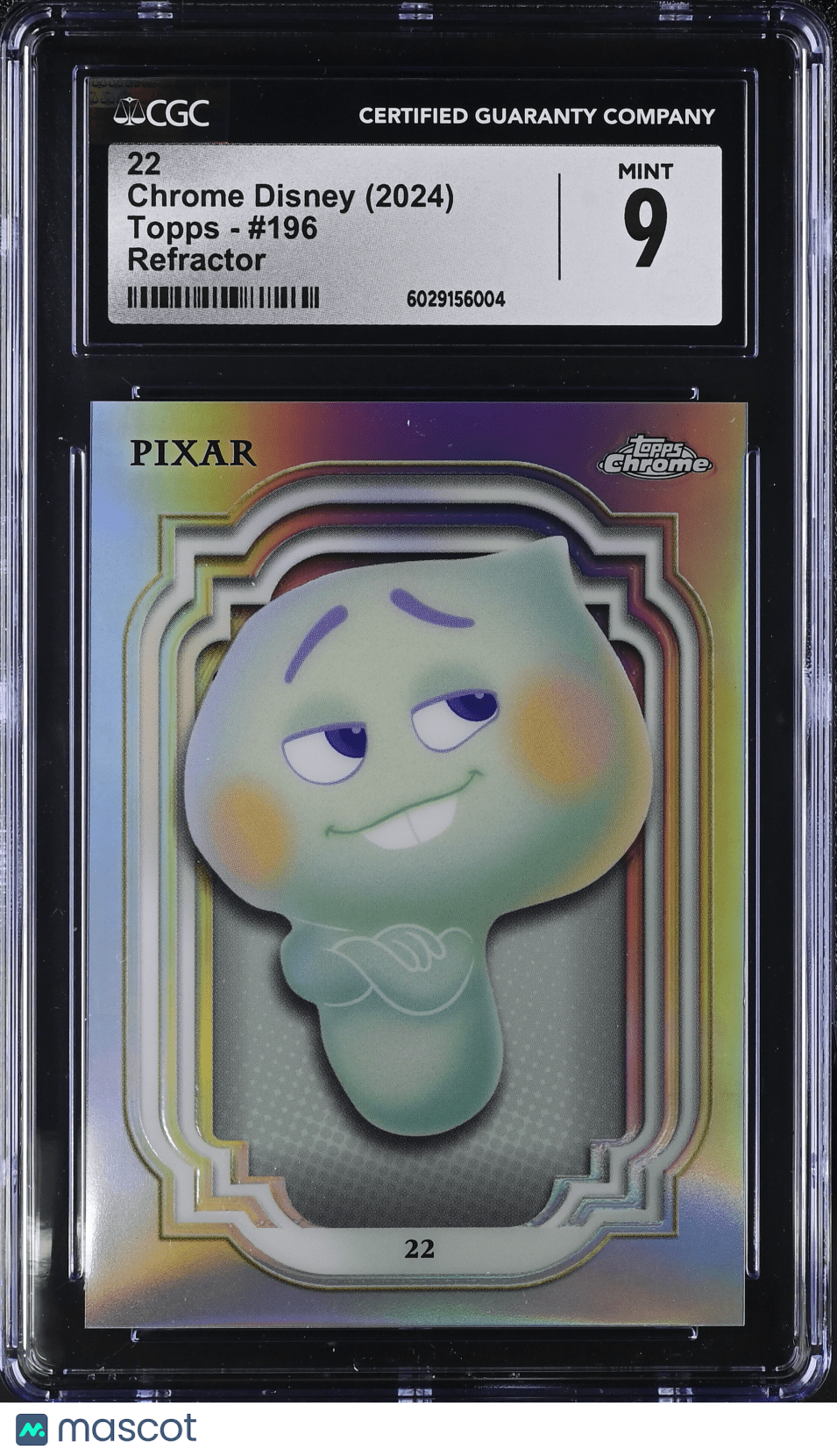 2024 Topps Chrome Disney 22 Refractor 196 CGC 9Non - Sports Cards
