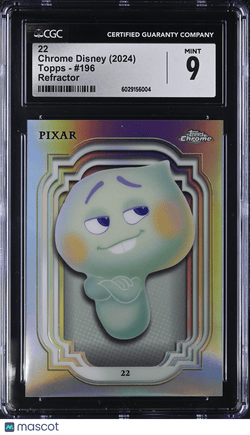 2024 Topps Chrome Disney 22 Refractor 196 CGC 9Non - Sports Cards